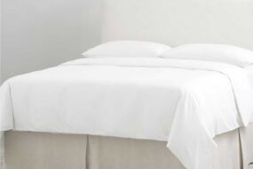 SPLIT CORNER BED SKIRT 100% EGYPTIAN COTTON 600 THREAD COUNT