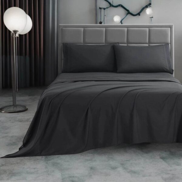 Microfiber Sheet Set – Black