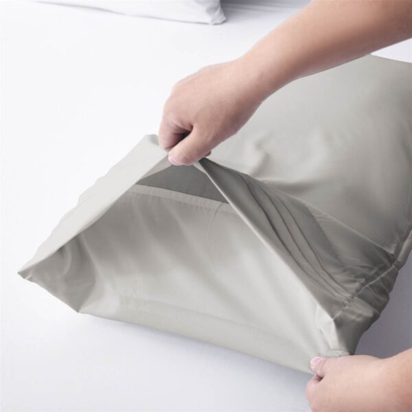 Microfiber Sheet Set – Freanch Grey - Image 6