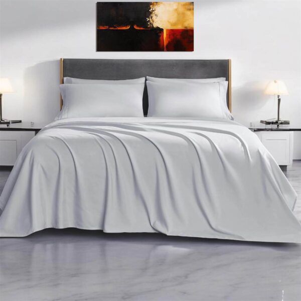 Microfiber Sheet Set – Light Grey