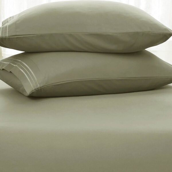 Microfiber Sheet Set – Sage Oilve Green - Image 3