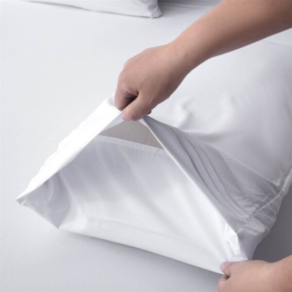 Microfiber Sheet Set – White - Image 2